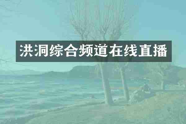 洪洞综合频道在线直播