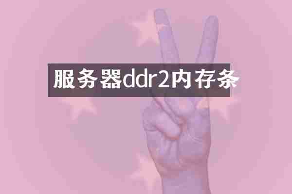 服务器ddr2内存条