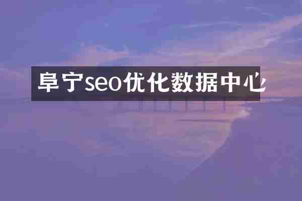 阜宁seo优化数据中心