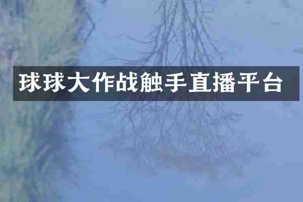 球球大作战触手直播平台