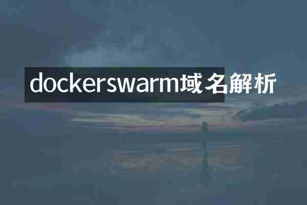 dockerswarm域名解析