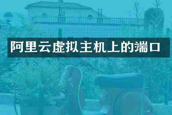 阿里云虚拟主机上的端口