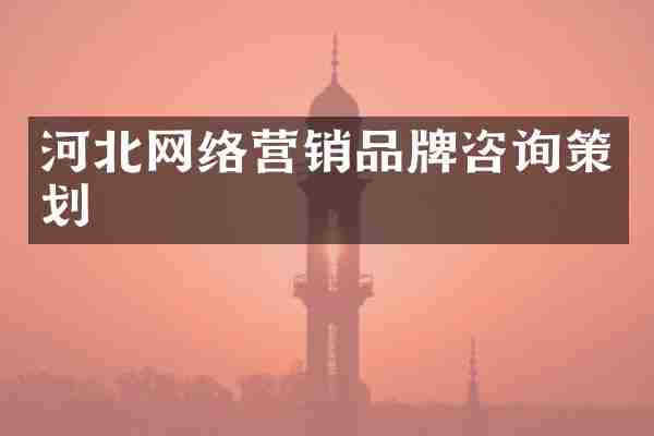河北网络营销品牌咨询策划