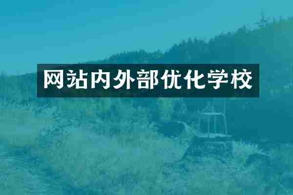 网站内外部优化学校