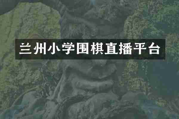 兰州小学围棋直播平台