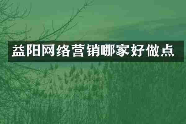 益阳网络营销哪家好做点