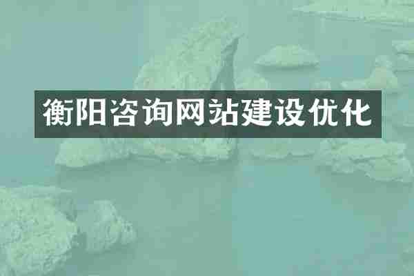 衡阳咨询网站建设优化