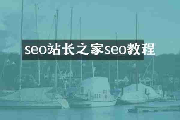 seo站长之家seo教程