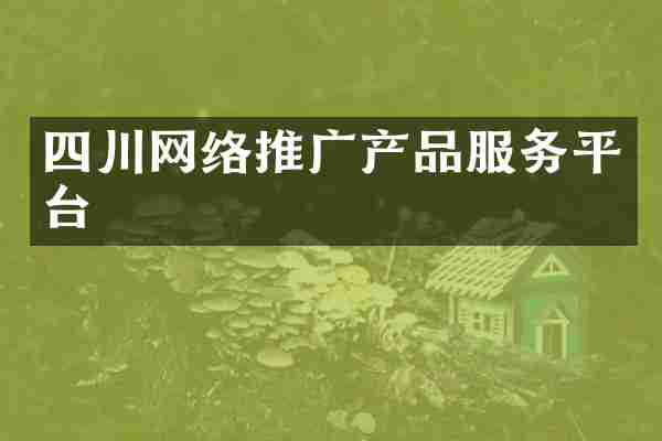 四川网络推广产品服务平台