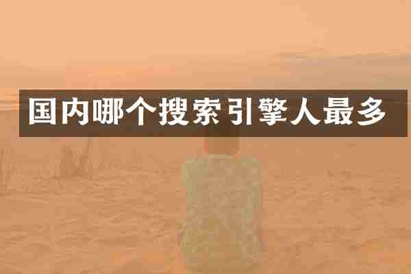 国内哪个搜索引擎人最多