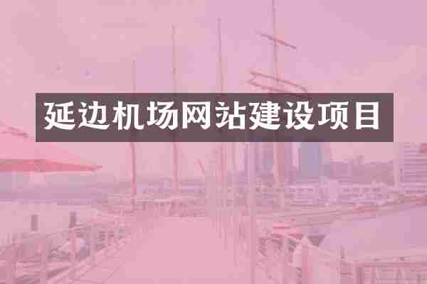 延边机场网站建设项目