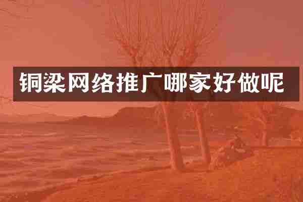 铜梁网络推广哪家好做呢