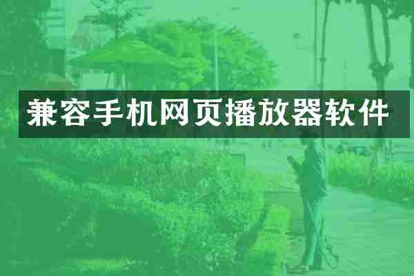 兼容手机网页播放器软件