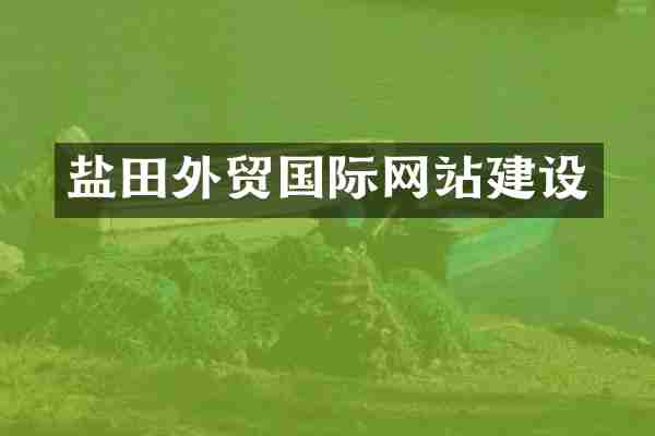 盐田外贸国际网站建设