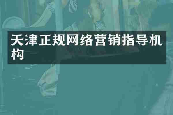 天津正规网络营销指导机构