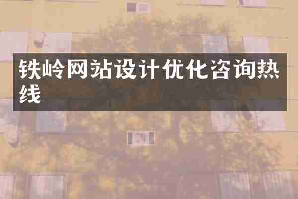 铁岭网站设计优化咨询热线