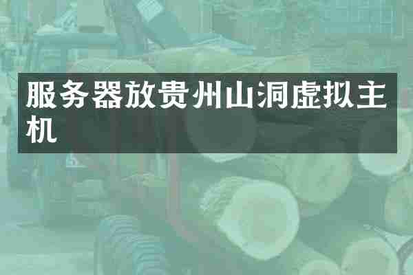 服务器放贵州山洞虚拟主机