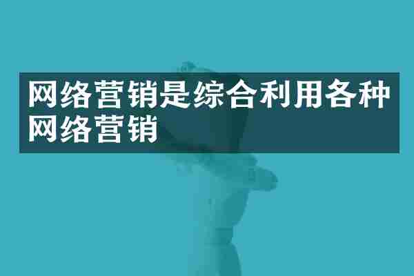 网络营销是综合利用各种网络营销