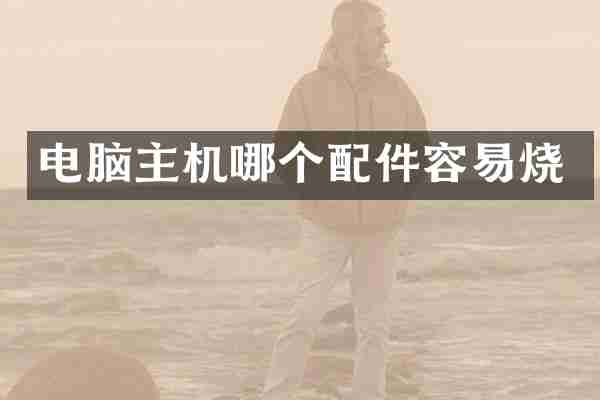 电脑主机哪个配件容易烧