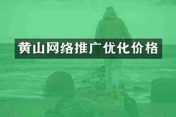 黄山网络推广优化价格