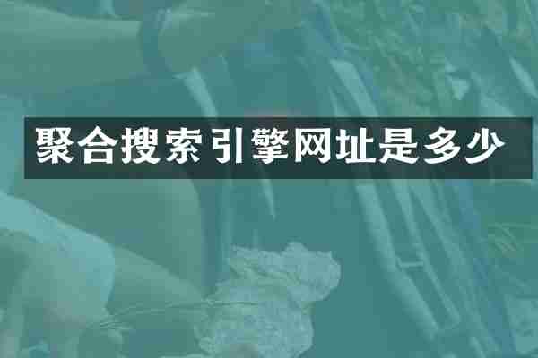 聚合搜索引擎网址是多少