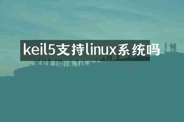 keil5支持linux系统吗