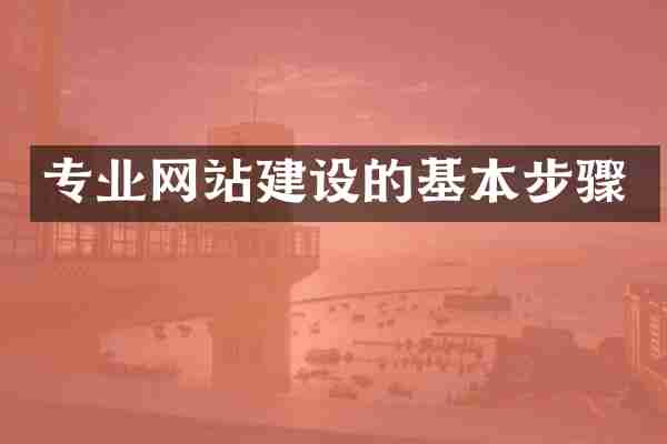 专业网站建设的基本步骤