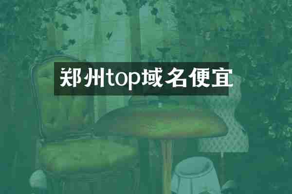 郑州top域名便宜