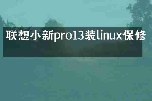 联想小新pro13装linux保修吗