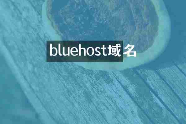 bluehost域名