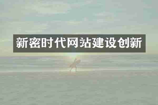 新密时代网站建设创新