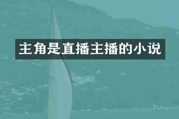 主角是直播主播的小说