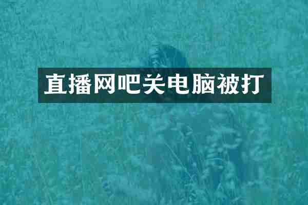 直播网吧关电脑被打