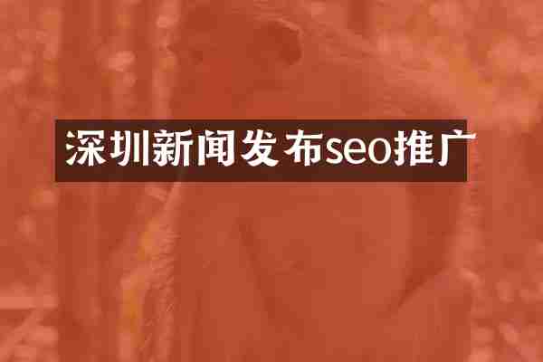 深圳新闻发布seo推广