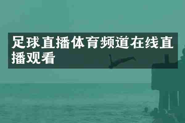 足球直播体育频道在线直播观看