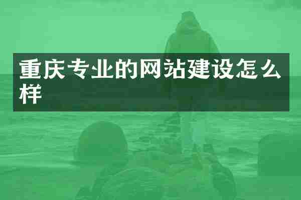 重庆专业的网站建设怎么样
