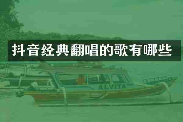 抖音经典翻唱的歌有哪些