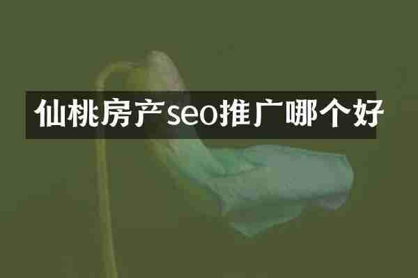 仙桃房产seo推广哪个好