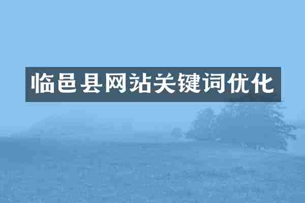 临邑县网站关键词优化