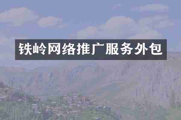 铁岭网络推广服务外包