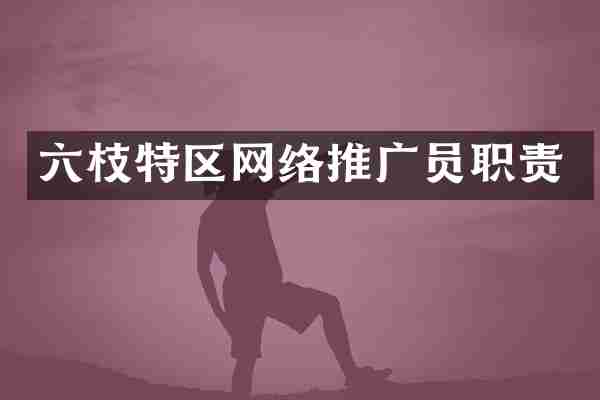 六枝特区网络推广员职责