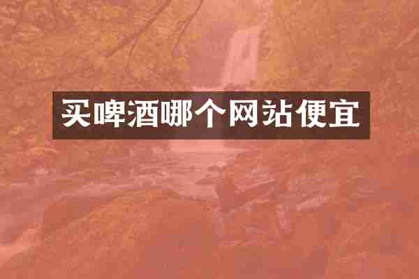 买啤酒哪个网站便宜
