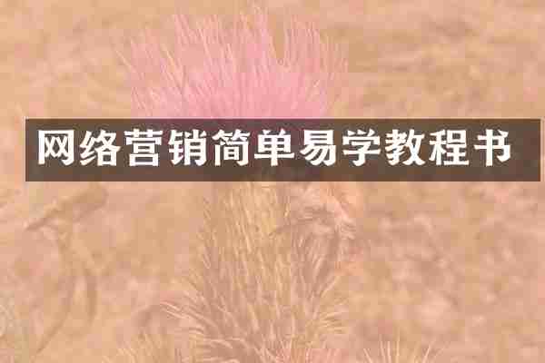 网络营销简单易学教程书
