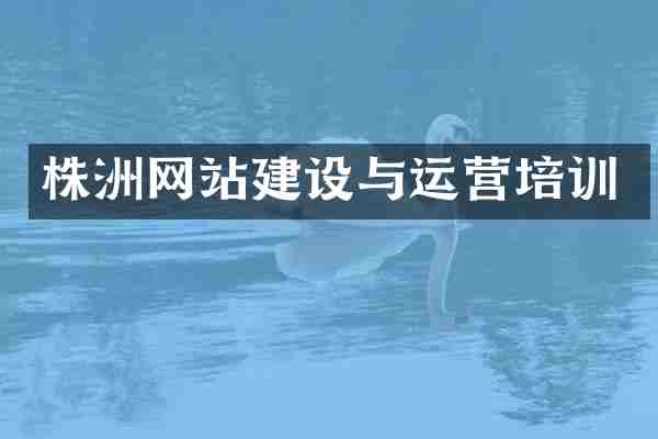 株洲网站建设与运营培训