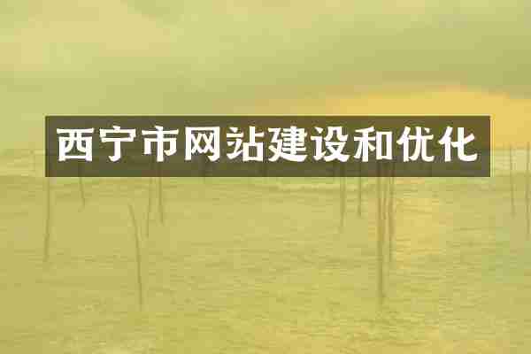 西宁市网站建设和优化