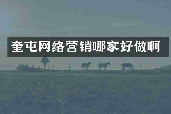奎屯网络营销哪家好做啊