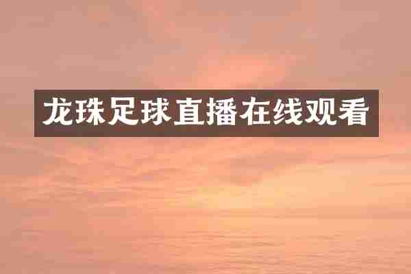 龙珠足球直播在线观看