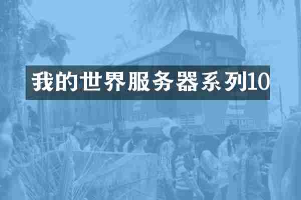 我的世界服务器系列10