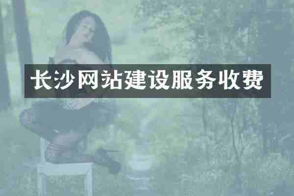 长沙网站建设服务收费