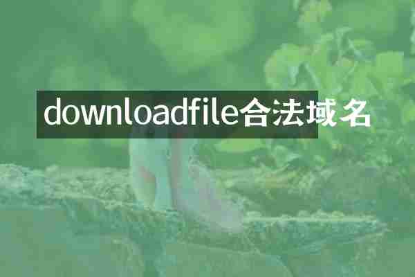 downloadfile合法域名